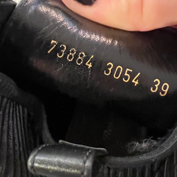 GIANVITO ROSSI Martis leather ankle boots - Size 39 - Picture 14 of 15